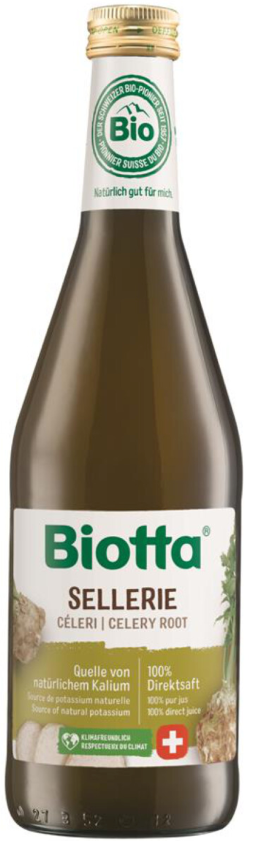 Biotta Selderijsap bio 500.00 Milliliter