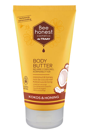 Traay Bee Honest Bodybutter kokos & honing 150 Milliliter