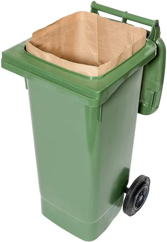 Biomat Wastebag compostable paper 120 x 140 25 Stuks