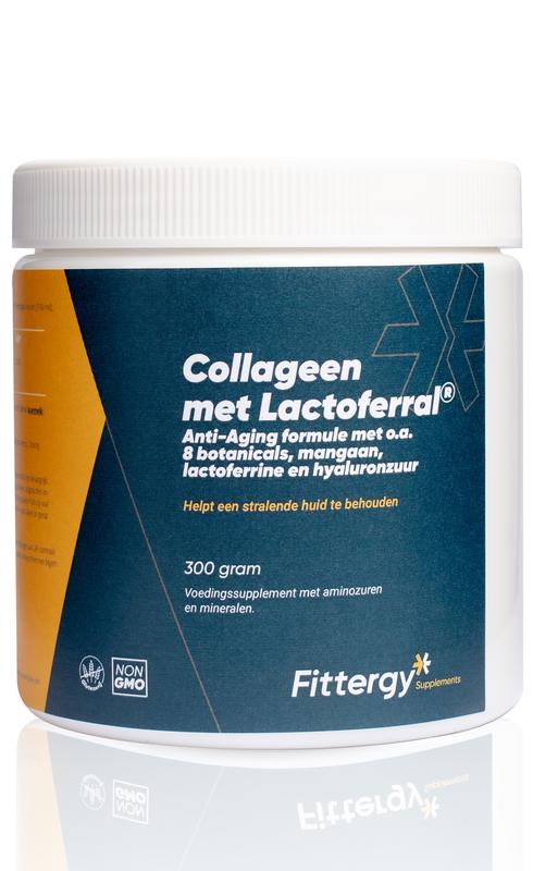 Fittergy Collageen met lactoferral 300.00 Gram