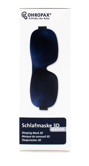 Ohropax Masque de sommeil bleu tissé 1 Pièce