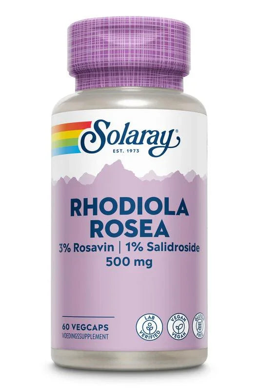 Solaray Rhodiola rosea 60 Vegetarische capsules