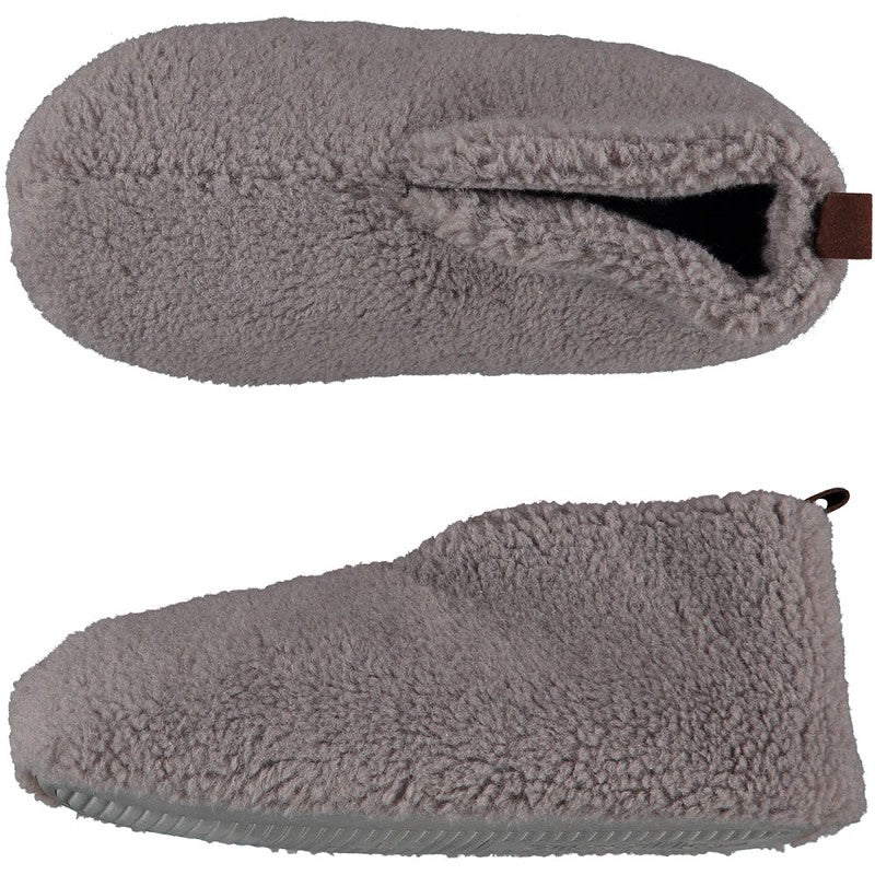 Apollo Slof dames teddy grijs 39/40 1 Paar
