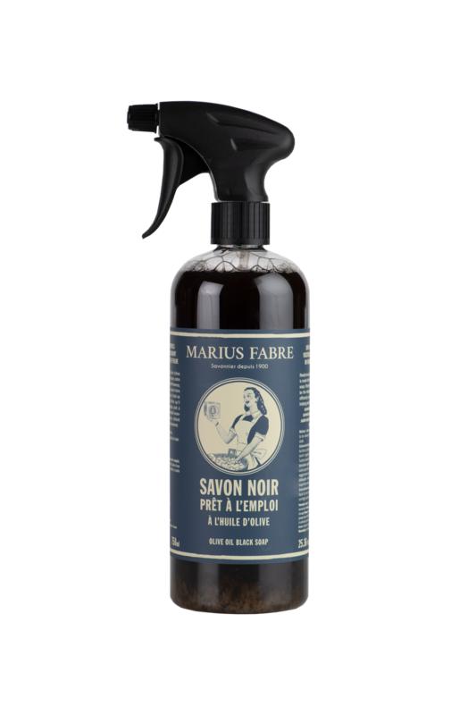 Marius Fabre Savon noir zwarte zeep spray 750 Milliliter