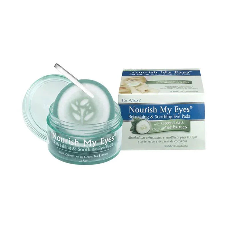 Retinol Nourish my eyes - cucumber eye pads (met pincet) 36 Stuks