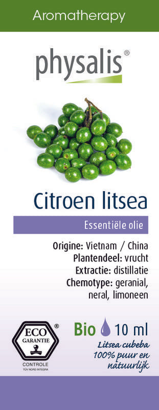 Physalis Citroenlitsea bio 10 Milliliter