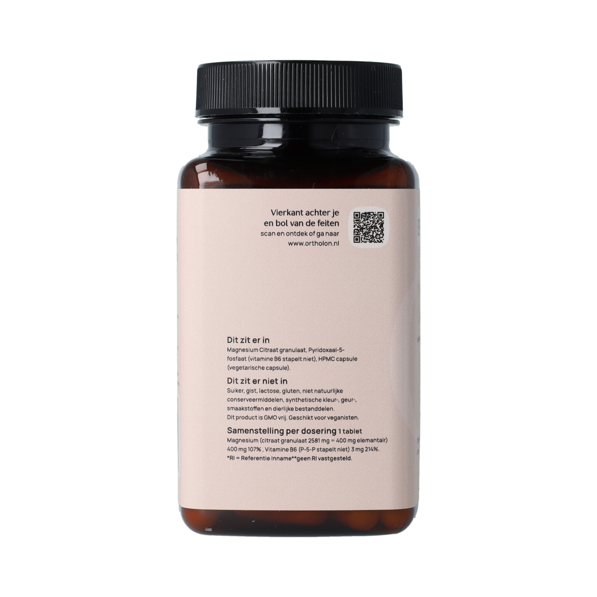 Ortholon Magnesium Citraat 60.00 Capsules