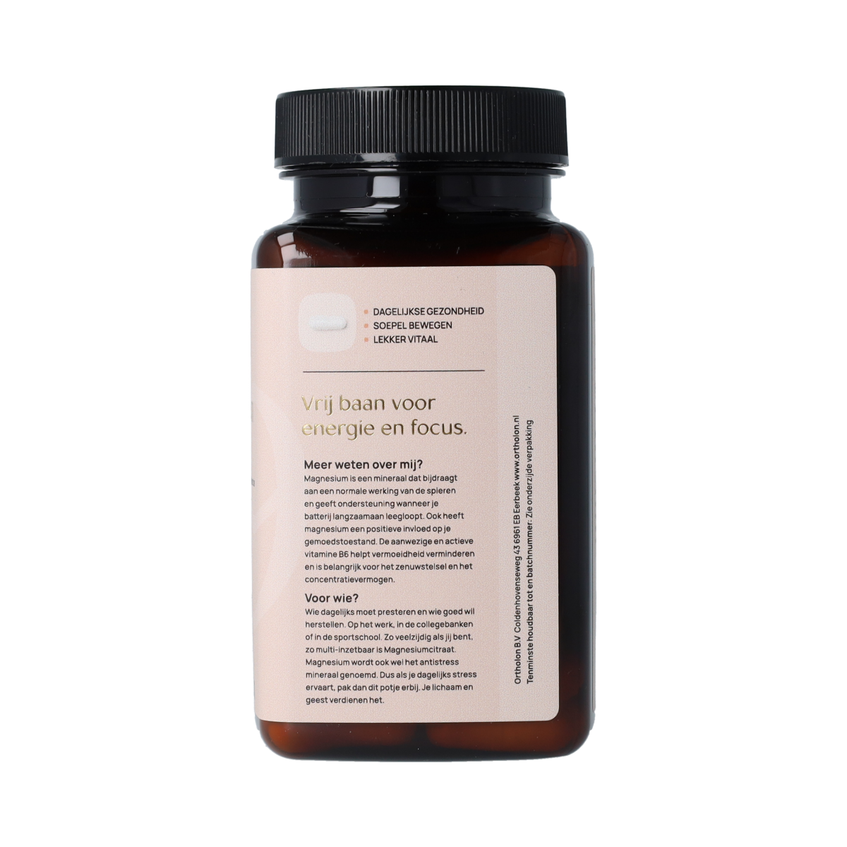 Ortholon Magnesium Citraat 60.00 Capsules