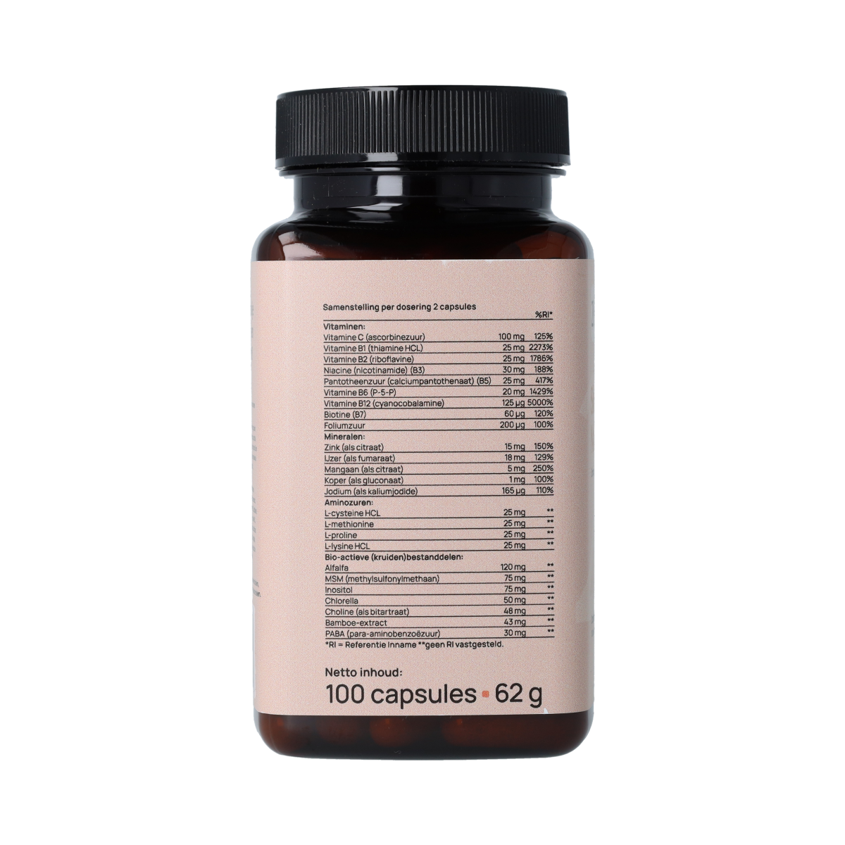Ortholon Skin Hair Nails 100.00 Capsules