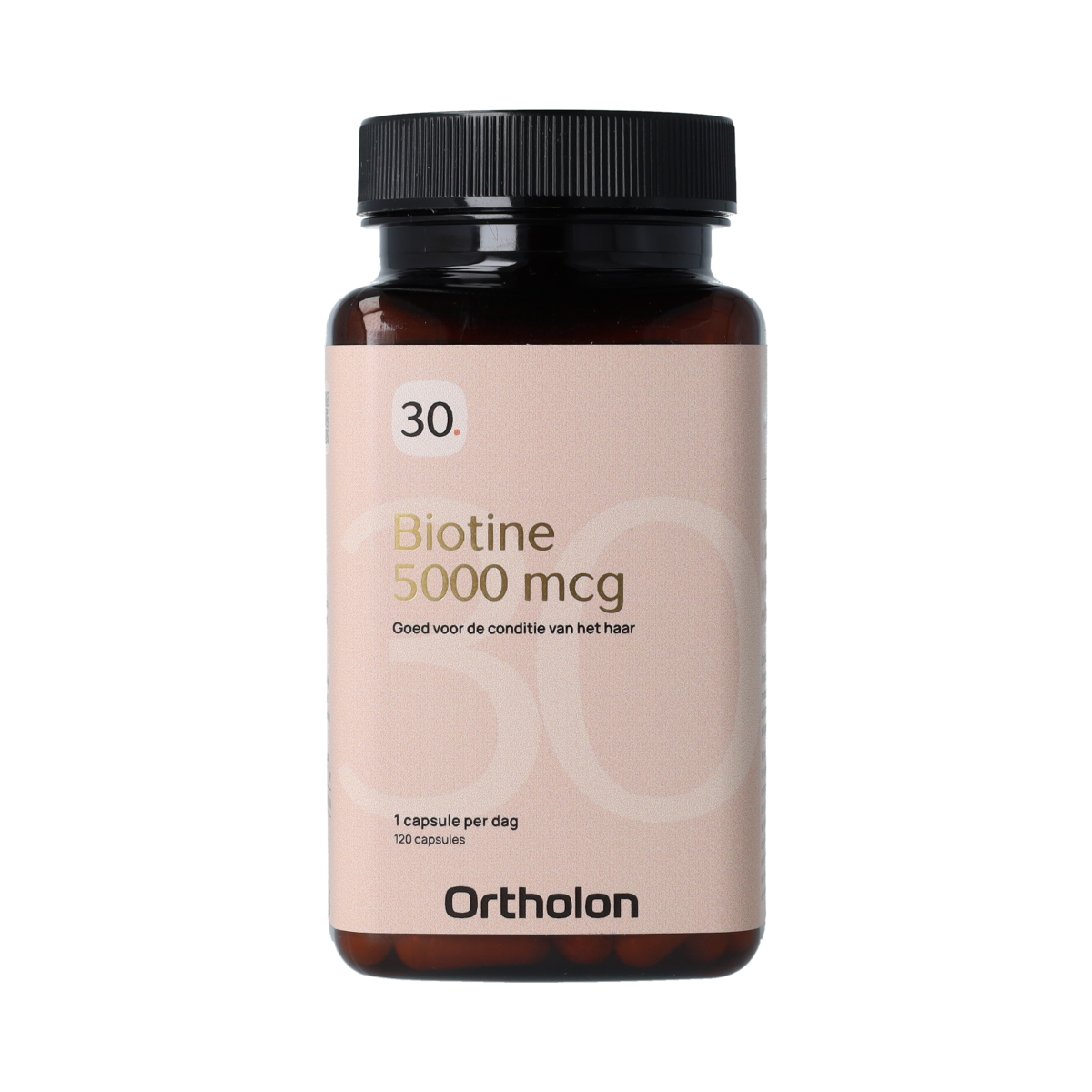 Ortholon Biotine 5000 mcg 120.00 Capsules
