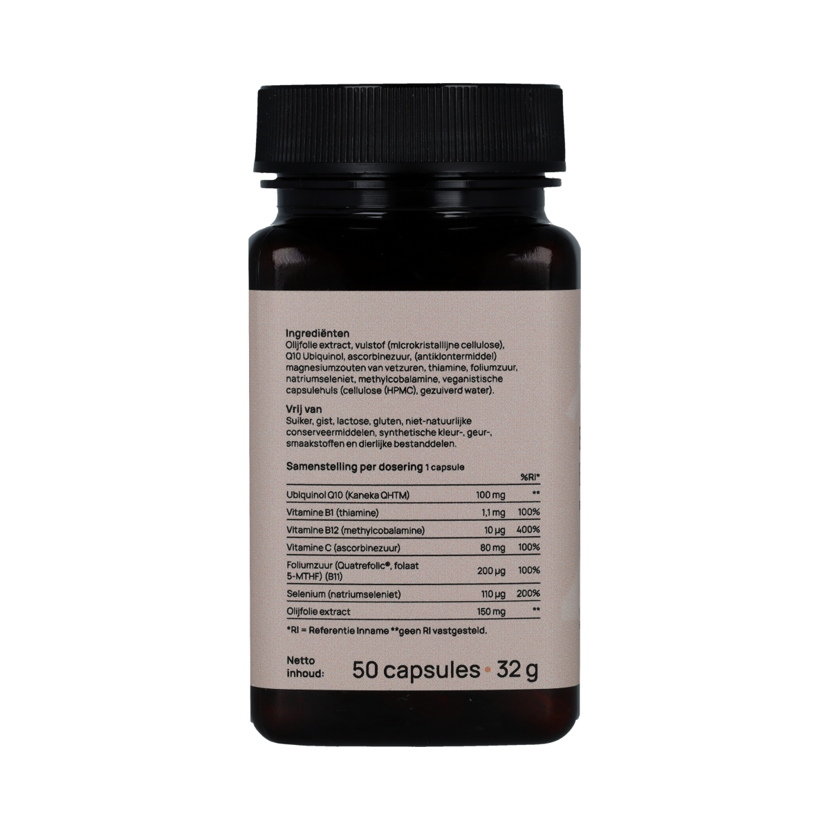 Ortholon Energiecomplex B12 & Q10 50.00 Capsules