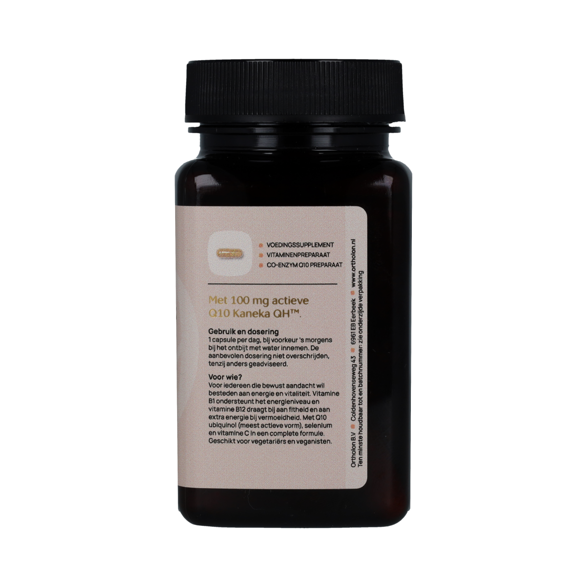 Ortholon Energiecomplex B12 & Q10 50.00 Capsules