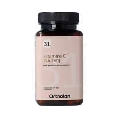 Ortholon Vitamine C Zuurvrij 100.00 Capsules