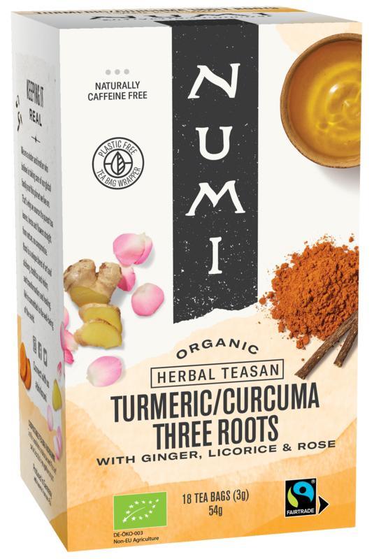 Numi Three roots bio 18 Zakjes