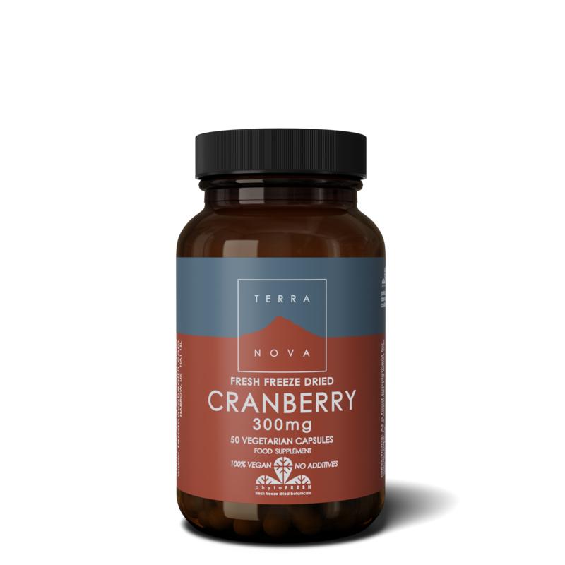 Terranova Cranberry 300mg 50 Vegetarische capsules