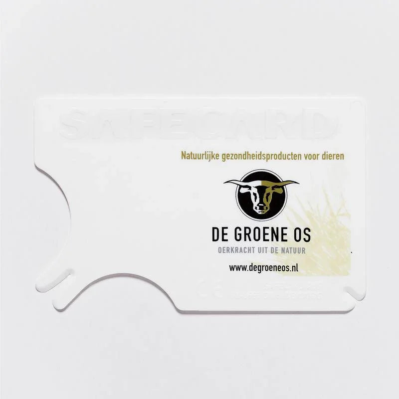 Groene Os Tekenverwijderkaart 1 Stuks