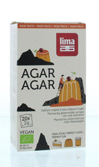 Lima Agar agar maxi pack 2 gram bio 20 Zakjes