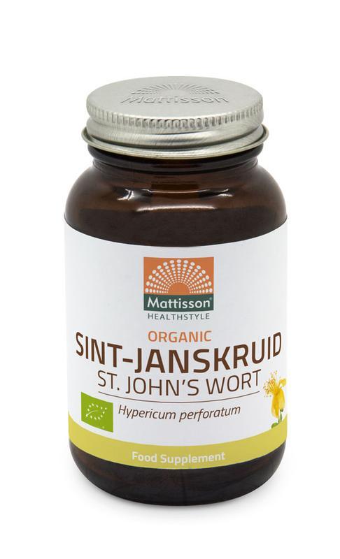 Mattisson Sint-Janskruid bio 120 Vegetarische capsules