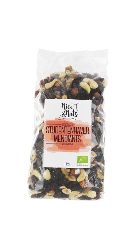 Nice & Nuts Studentenhaver bio 1 Kilogram
