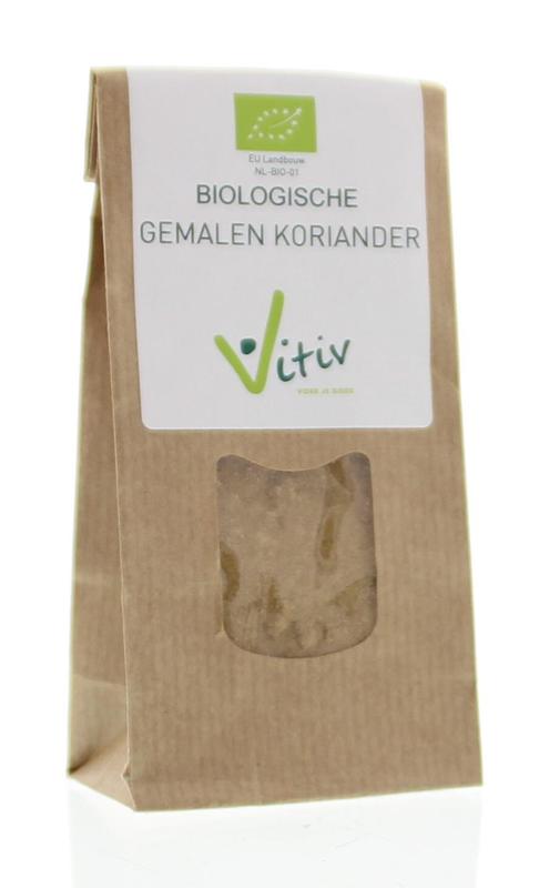 Vitiv Koriander gemalen bio 50.00 Gram