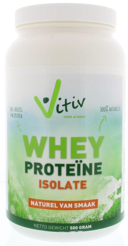 Vitiv Whey proteine isolaat 500 Gram