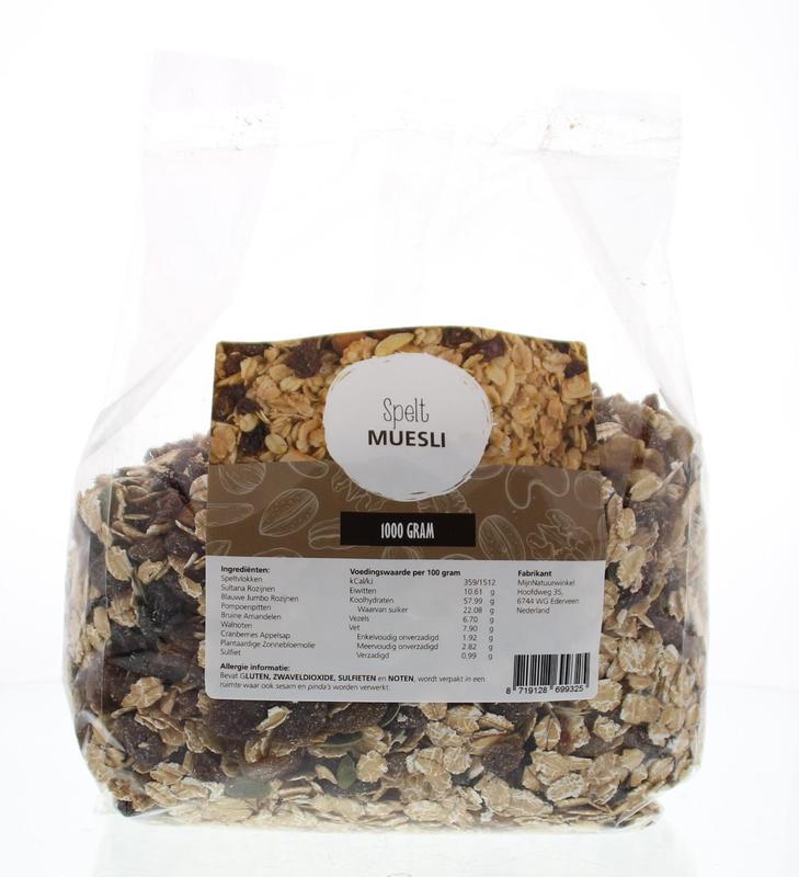MijnNatuurwinkel Spelt muesli 1.00 Kilogram