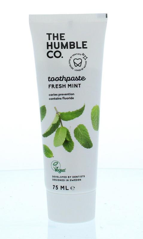 The Humble Co Tandpasta natural fresh mint 75 Milliliter