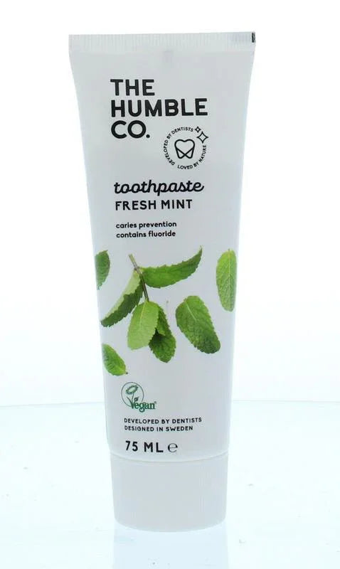 The Humble Co Tandpasta natural fresh mint 75 Milliliter