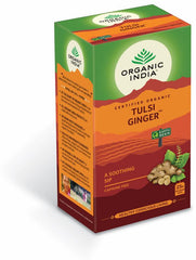 Organic India Tulsi ginger thee bio 25.00 Zakjes
