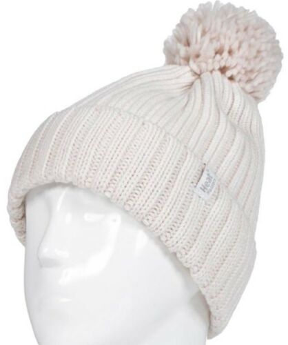Heat Holders Ladies pom pom hat arden creme one size 1.00 Stuks