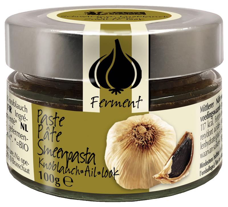 Amanprana Gefermenteerde knoflook pasta bio 100 Gram
