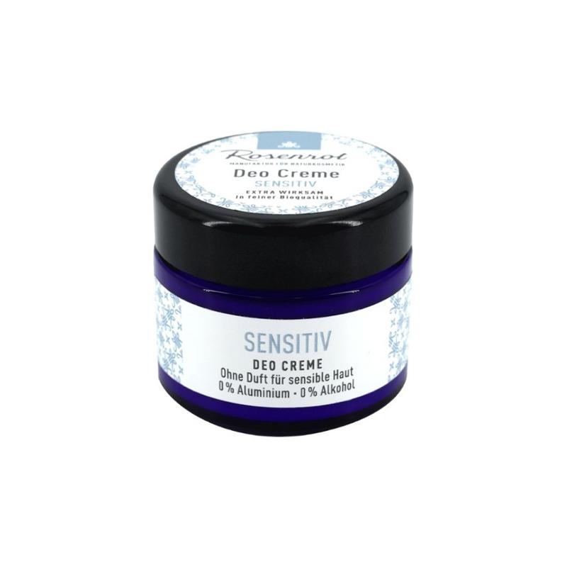 Rosenrot Solid deo creme sensitive 50 Gram