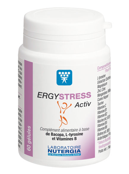 Nutergia Ergystress activ 60.00 Capsules