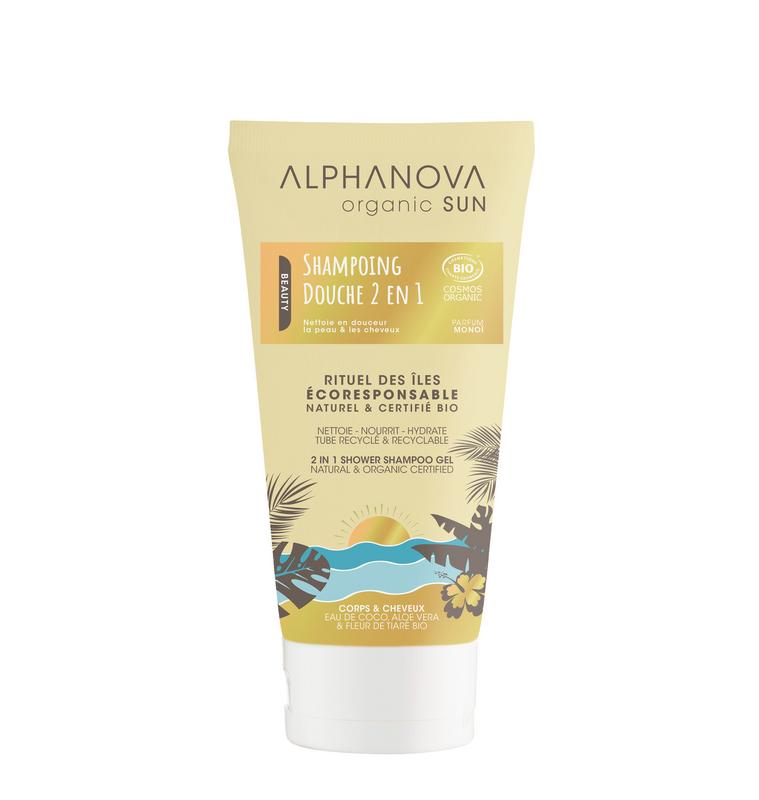 Alphanova Sun Sun bio 2-in-1 shower shampoo organic 150 Milliliter