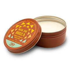 Sol De Ibiza Zonnebrand blikje vegan SPF30 100 Gram