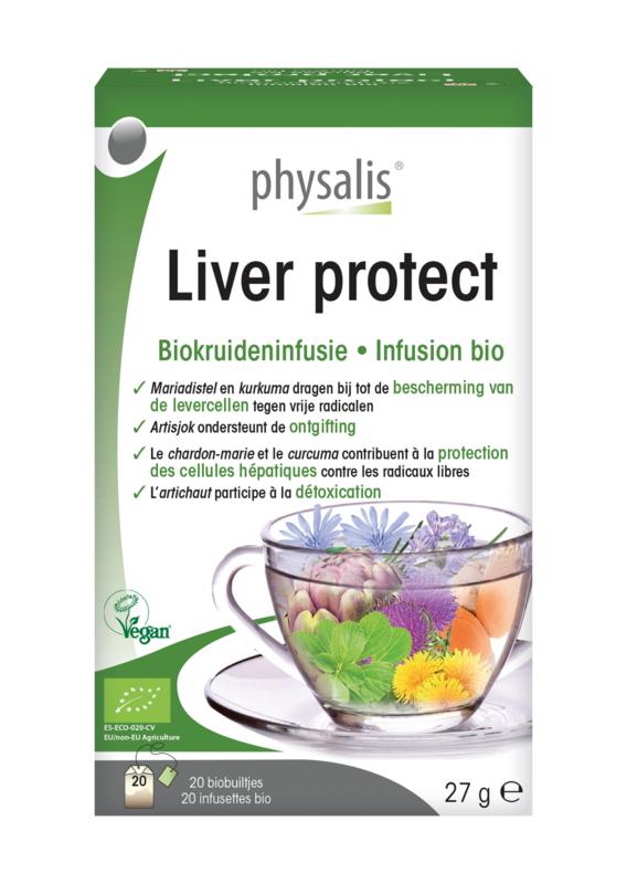 Physalis Liver protect infusion bio 20.00 Zakjes