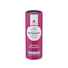 Ben & Anna Deodorant pink grapefruit papertube 40.00 Gram