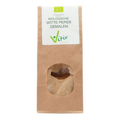 Vitiv Peper gemalen wit bio 250 Gram