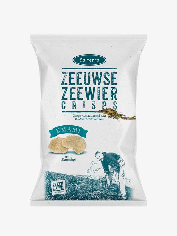 Salterra Zeeuwse zeewier crisps 60 Gram