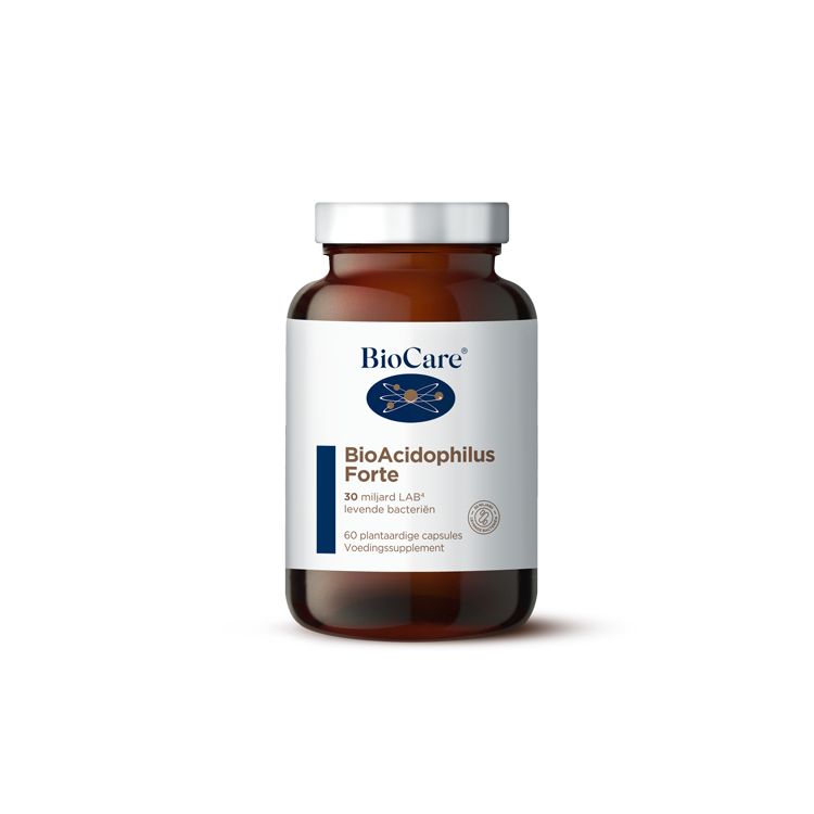 BioCare Bioacidophilus forte (30 miljard) 60 Vegetarische capsules