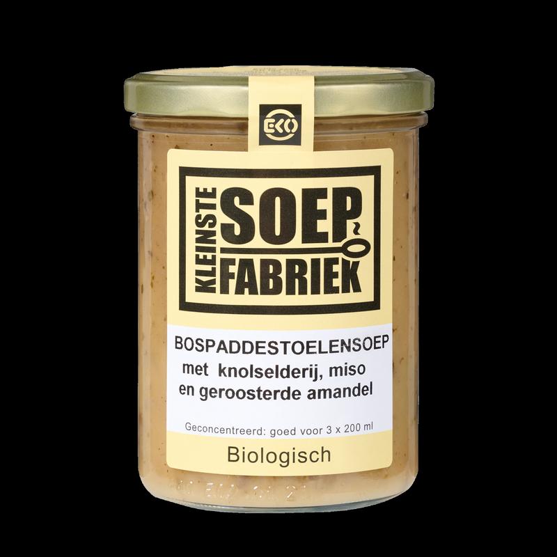 Kleinstesoepfabriek Paddenstoelsoep bio 400 Milliliter
