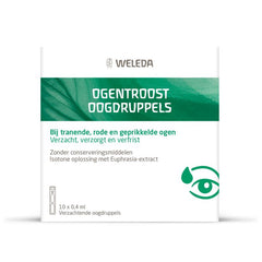 Weleda Ogentroost oogdruppels ampullen 10 Stuks