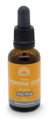 Mattisson Vitamine D3/k baby 10mcg/150mcg vegan druppels 25 Milliliter