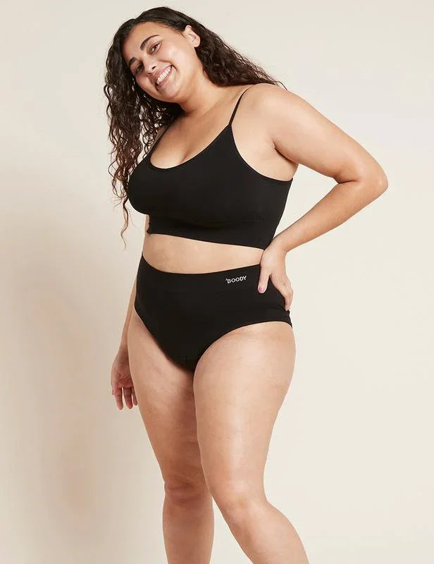 Boody  Menstruatieondergoed tailleslip zwart licht XS 1 Stuks