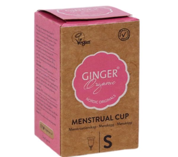Ginger Organic Menstruatiecup TPE - maat S 1 Stuks