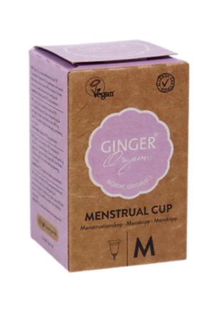 Ginger Organic Menstruatiecup  TPE - maat M 1 Stuks