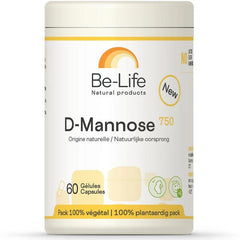 Be-Life D-Mannose 750 60 Vegetarische capsules