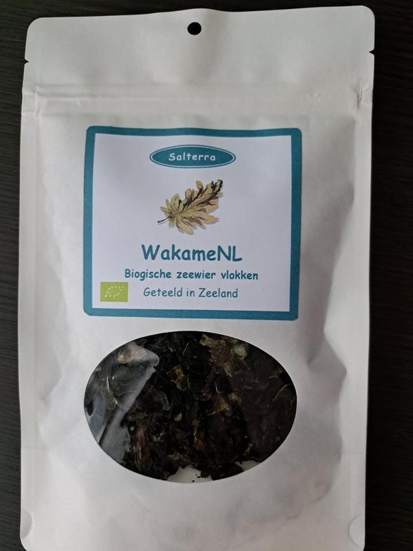 Salterra Wakame zeewier vlokken bio 40 Gram