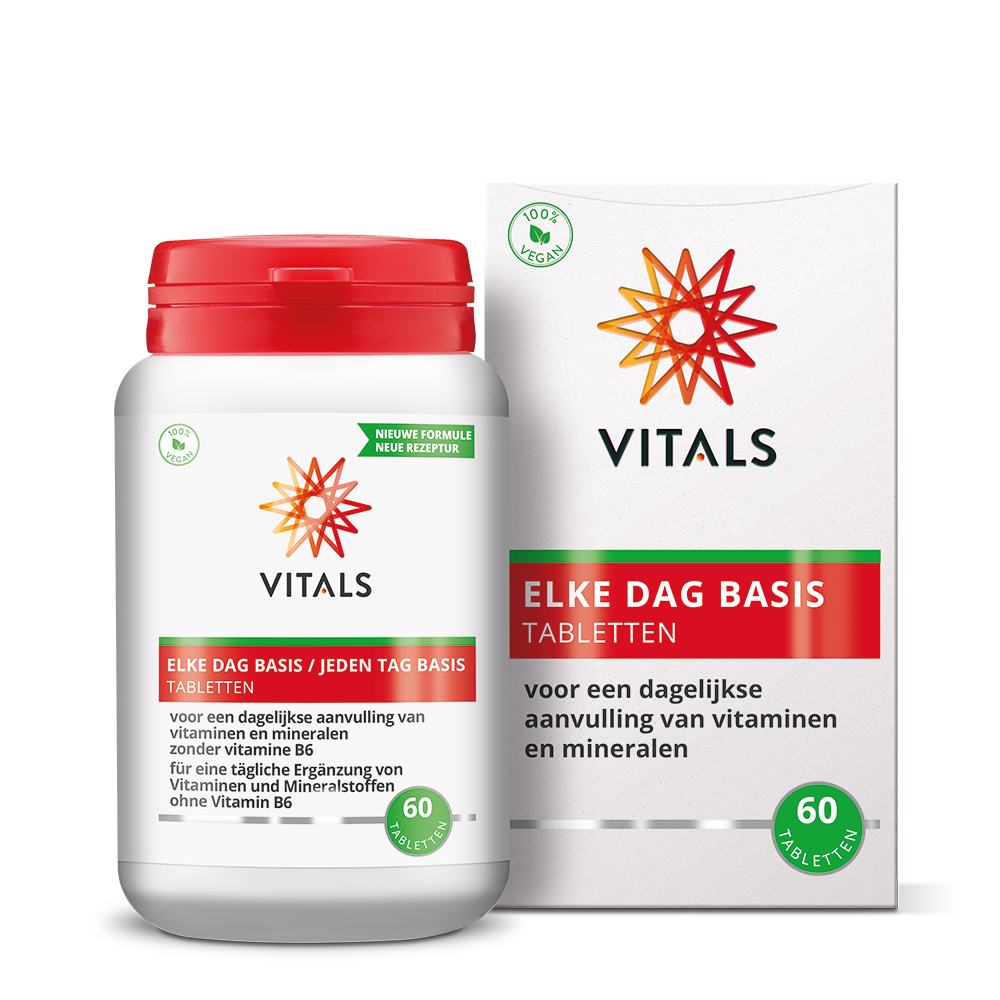 Vitals Elke Dag Basis 60 tabletten 60.00 Tabletten