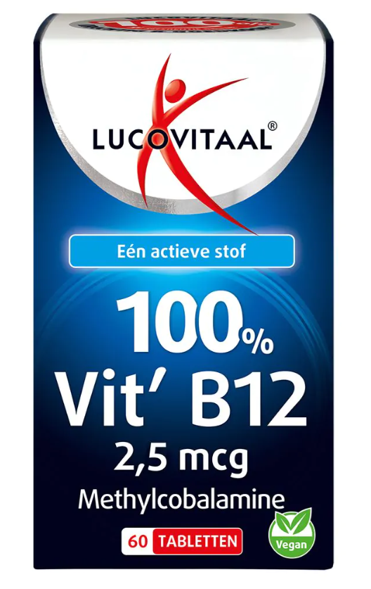 Lucovitaal Vitamine B12 100% 60.00 Tabletten